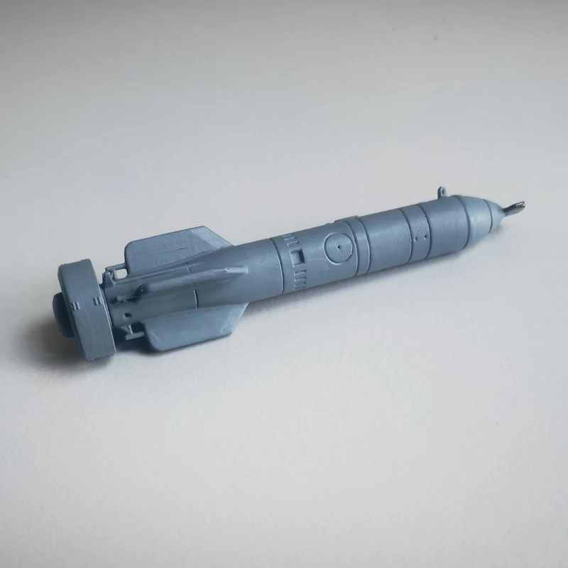 1PCS 1/48 1/72 1/144 Scale Yu-2 Air-Delivered Torpedo Model 3D Printed Military Models for Diorama Scene Creation Gift-giving