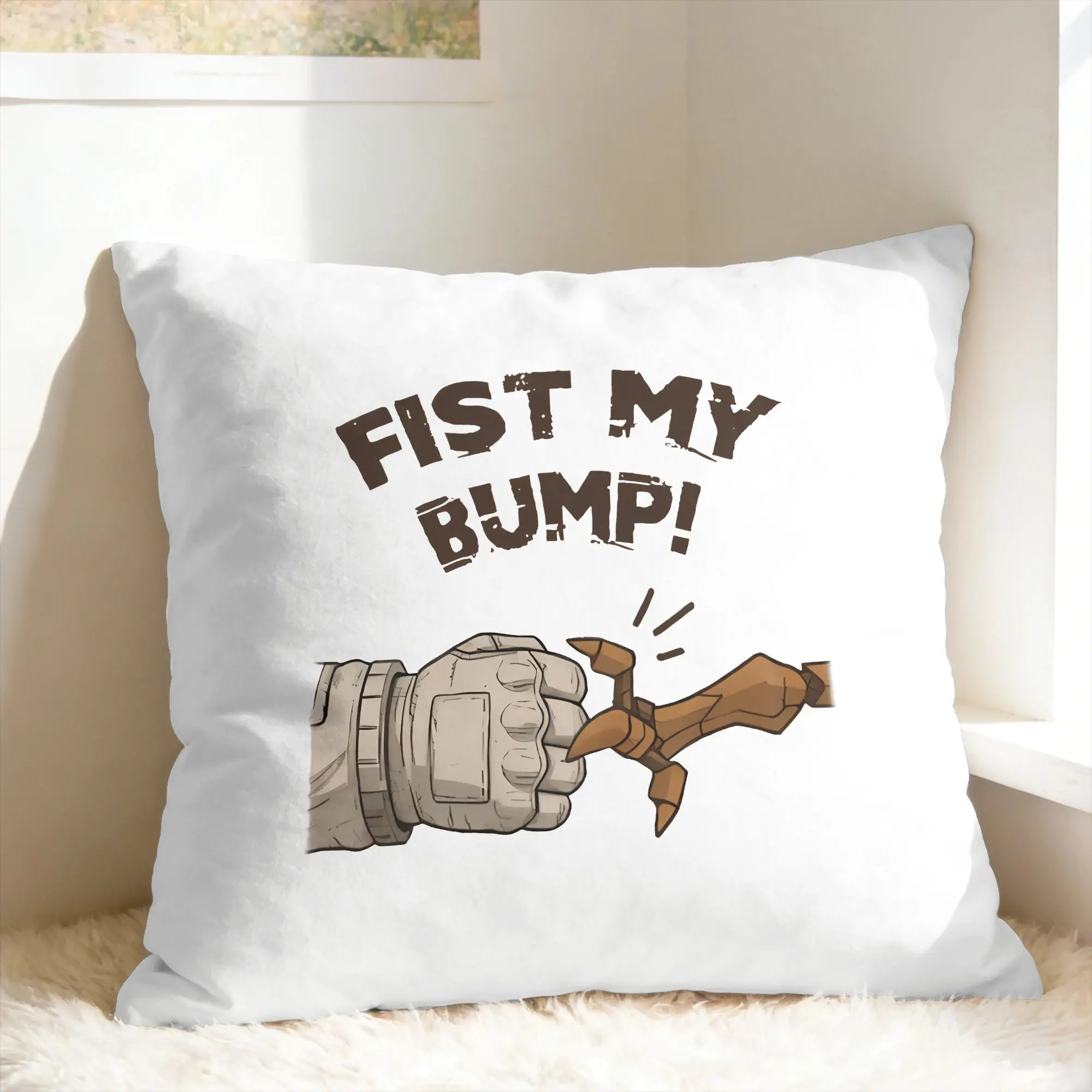 P-Project Hail Mary fist my bump Pillowcases  Cute Funny Pillow Case For Wedding Party Home Decor Soft Pillow Cover