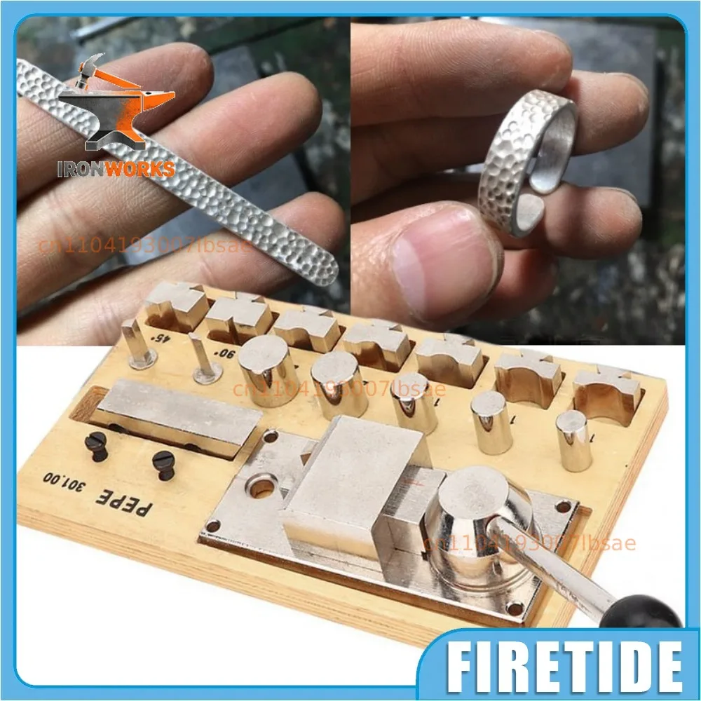HH-B05 Ring Bender Earring Maker Machine Ring Bending Tool Ring Bending Machine Metal Jewelry Making Tool for Jewelry Repairers