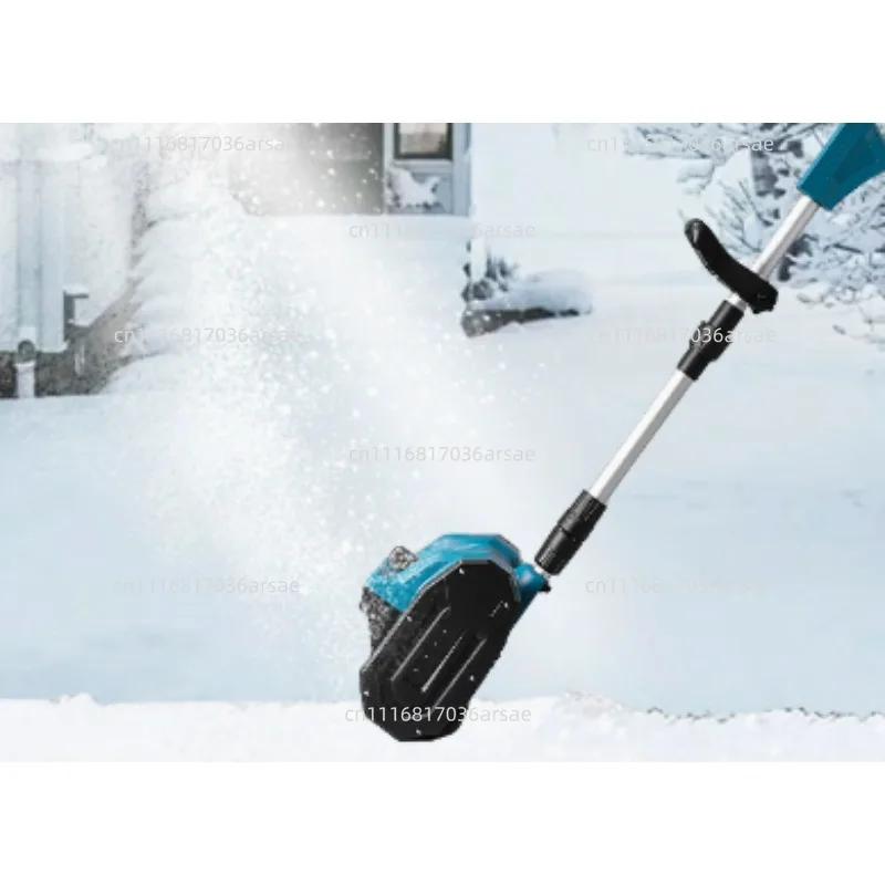 Electric Manual Push Type Small Snow Plow  Snow Plow Household Snow Remover Folding