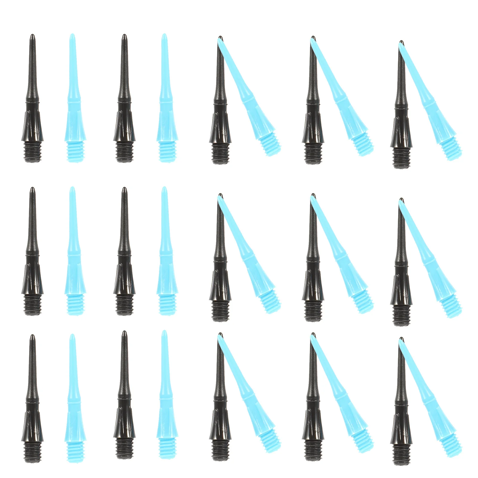 

50 шт., прочные нейлоновые запасные части для наконечников, профессиональные аксессуары, сменные точки с гладкой поверхностью и текстурой