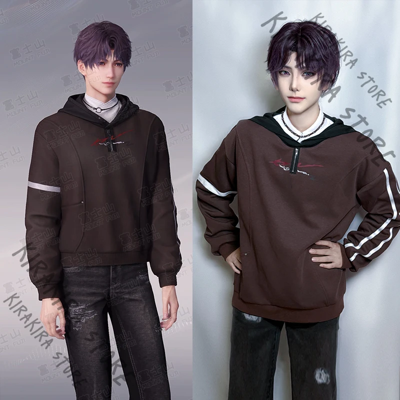 

Love and Deepspace Rafayel Cosplay Hoodie Costumes Clothes Fitting Outfit Men Anime Sweatshirt Daily Clothing New Arrival