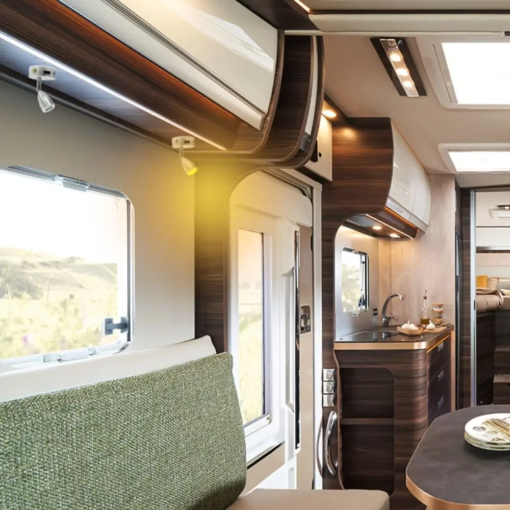 

Светодиодный светильник для чтения с питанием от USB, 3 Вт, настенный точечный светильник, внутреннее освещение, прикроватная лампа, светильник для автодома, кемпера, фургона