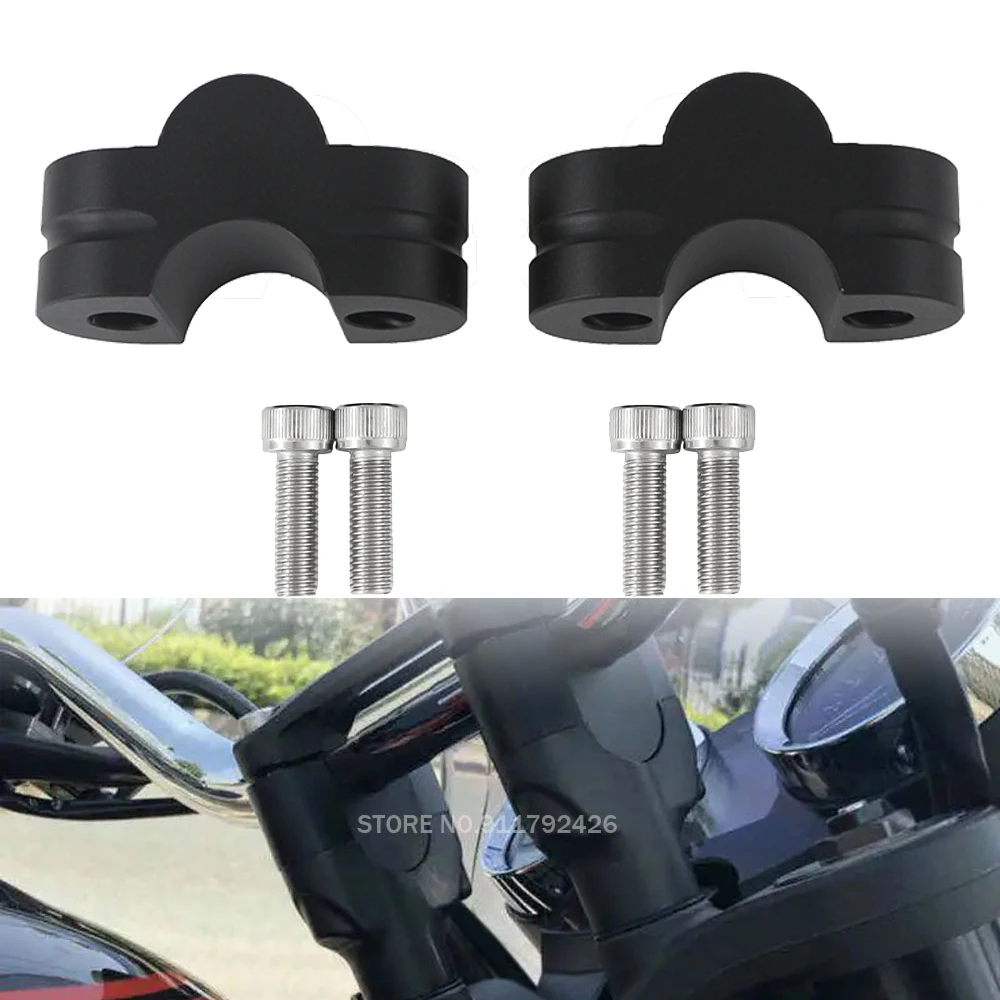 

For Kawasaki Z900 2020 2021-2023 Handle Bar Rised Up 22MM Handlebar Riser Mounting Extend Clamp Adapter Motorcycle Accessories