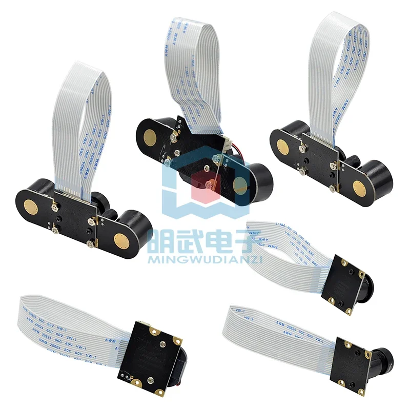 Raspberry Pi 4 Nachtsicht-Fisheye-Kamera 5 MP OV5647 70/95/160 Grad einstellbare Brennweite