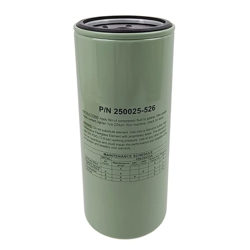 1PC Neue 250025-526 Für Sullair Luft Kompressor Teile 250025-525 Öl Filter Element