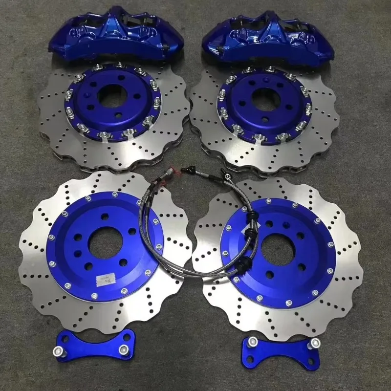 Quality Racing Brake Kit Big 6 Piston GT6 Brake Caliper with 355/380/405 Stainless Brake Disc for E Class
