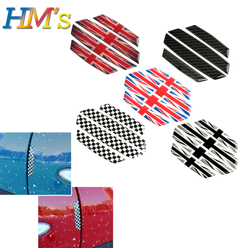 

Car Sticker For Mini Cooper Door Edge Guard Strip Scratch Protector Anti-collision Rubber Mouldings Sticker 4pcs