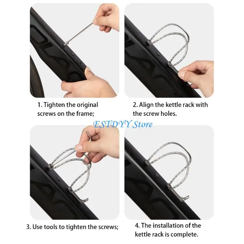 

G6DE Durability Bike Water Holder Mountain Bicycles Water Bottles Water Cup Holder for Various Bottles Size