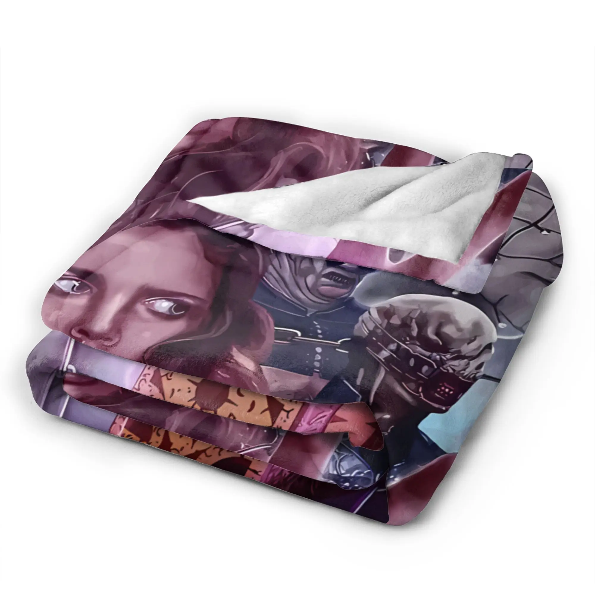 Hellraiser Pinhead Lament Blankets Quality Super Soft  Throw Blanket Winter Girls Boys Couch Chair Aesthetic Bedspread