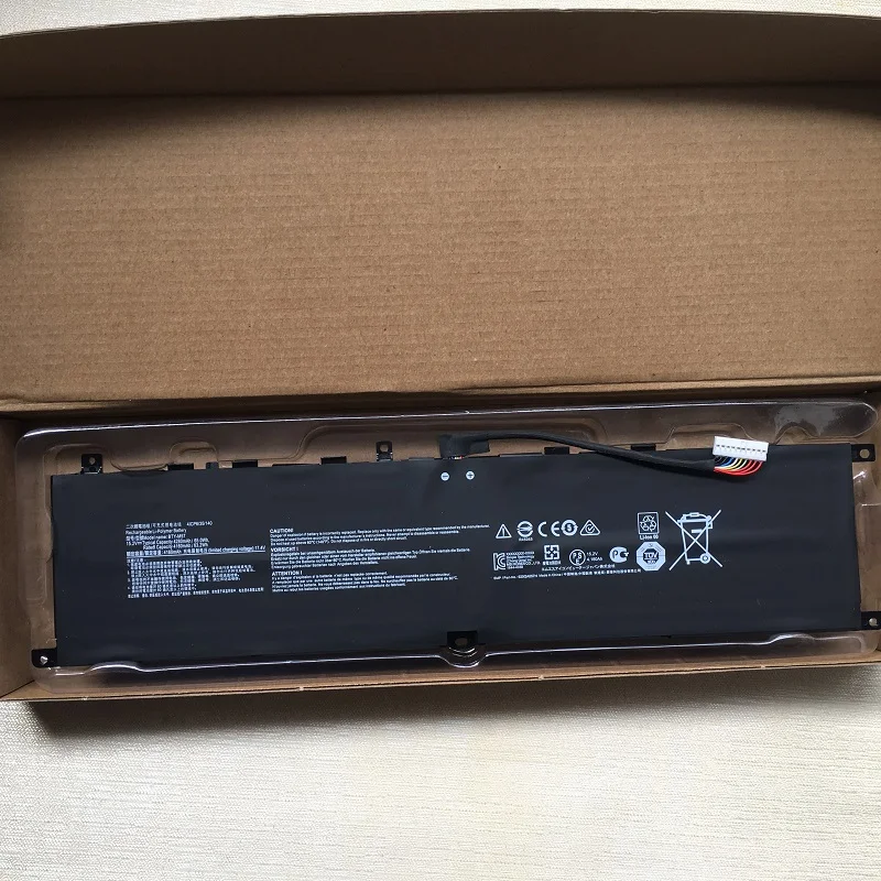 Imagem -06 - Bateria do Portátil para Msi Gp76 Gp66 Leopard 10ug 11ug 10ue 11uh 11ue 10uh Gs65 9se 9sf 9sd Ms17k3 Ms-1543 4icp6 35 140 Novo Bty-m57