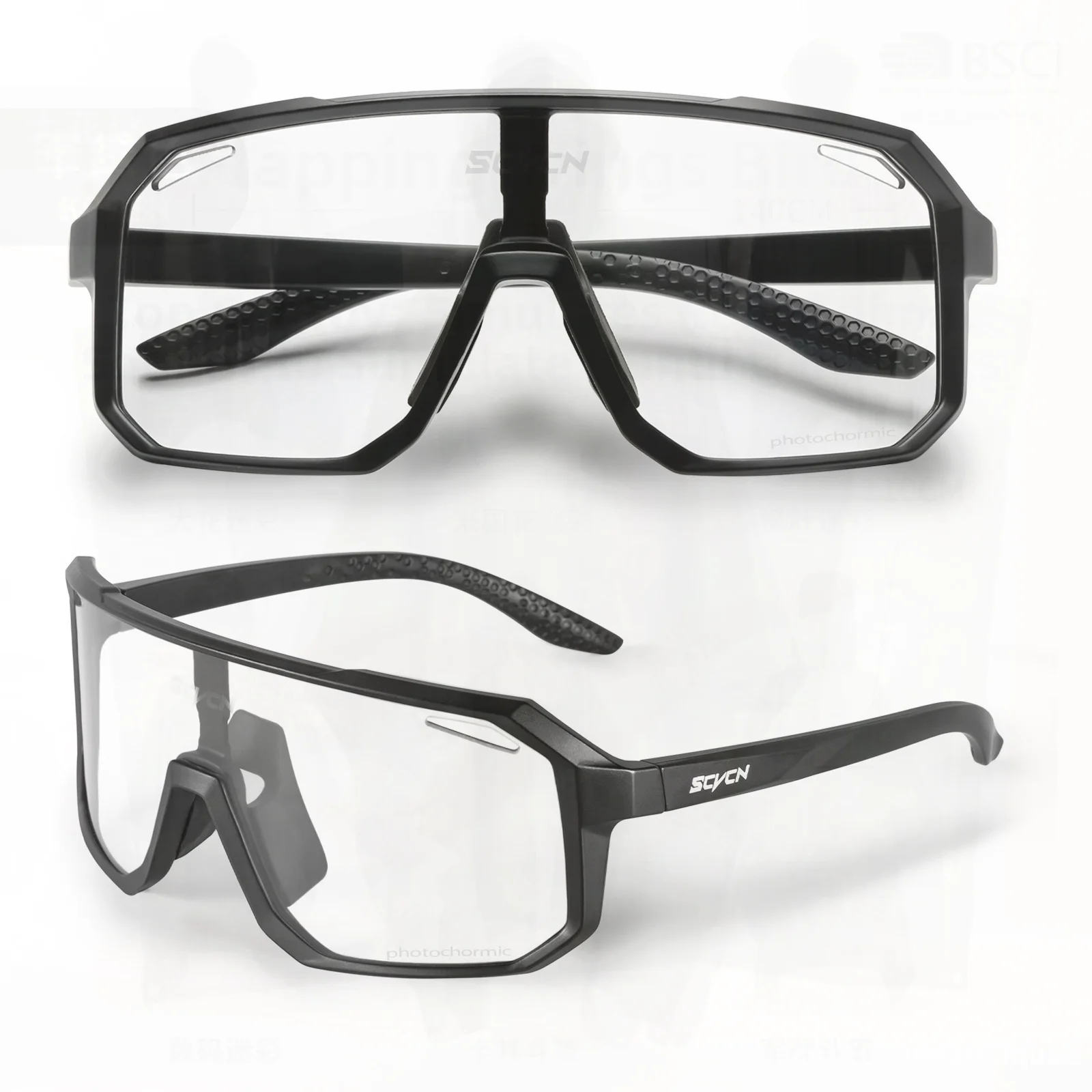 

2023 Color Changing Cycling Glasses Unisex Mountain Road Bike Riding Goggles Outdoor Professional Sports Personality Trendy