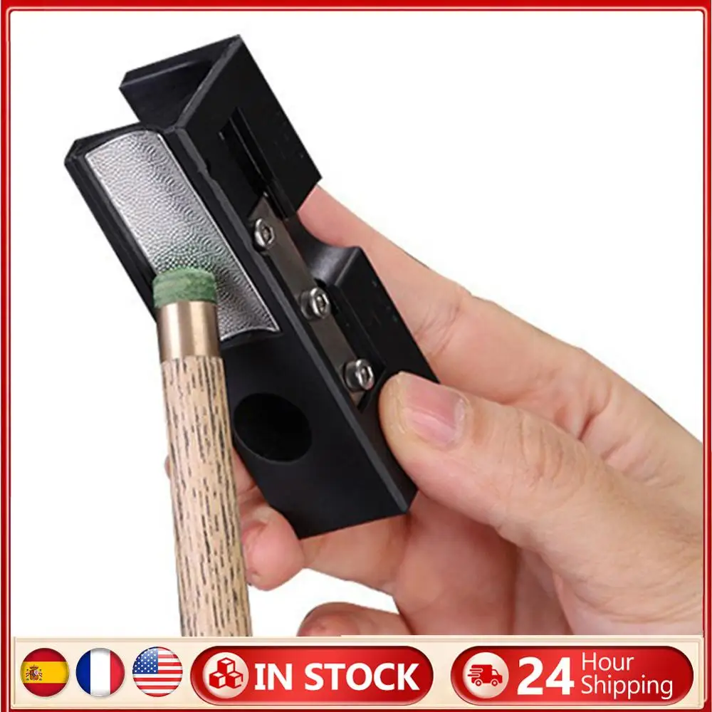 

9 в 1, шлифовальный инструмент для наконечника бильярдного кия, корректор наконечника, инструмент для ремонта бильярдного кия, инструмент для ремонта дуговой полировки стержня