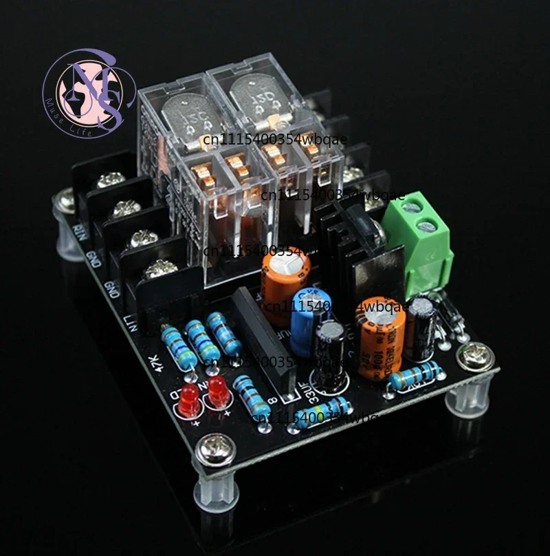 ZOCI-FOR-UPC1237 Speaker Protection Board Dual Relay AC12-18V 300W+300W Stereo Delay, Replacement Parts