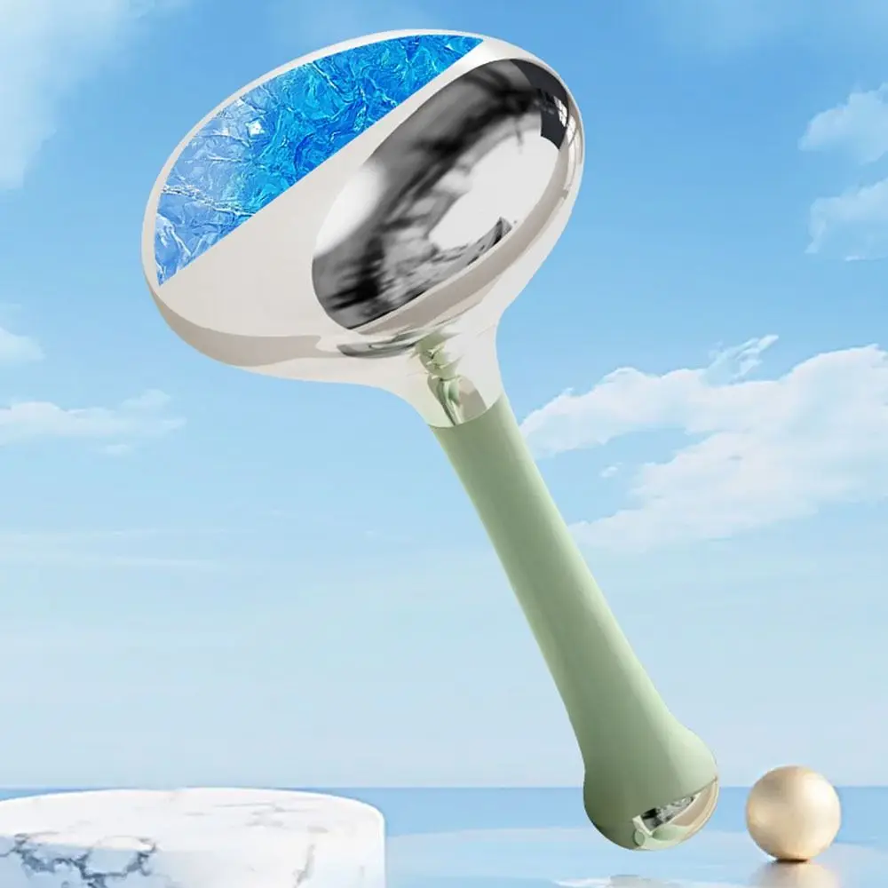 

Stainless Steel Facial Cold Roller Facial Massage Reduce Wrinkles Ice Wave Massage Ball Sunlight Repair Soothing The Eyes