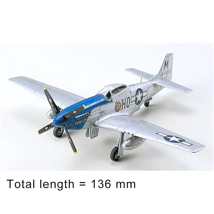 TAMIYA Assembled Aircraft Model Kit 60749 North  American P-51D Mustang 1/72