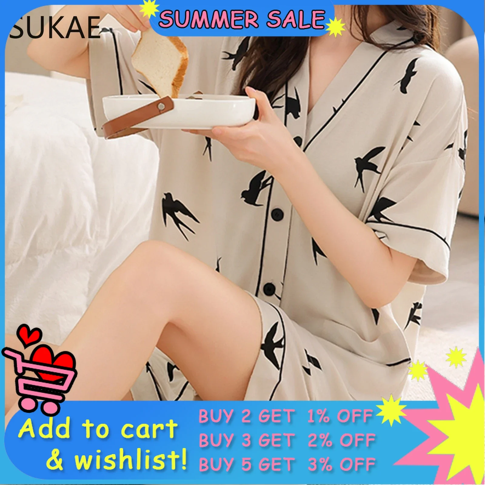 

Японское кимоно с v-образным вырезом, одежда для сна для отдыха, комплект из 2 предметов для женщин, крутая летняя ночная рубашка из эластичной ткани из модала, M-5XL, большая женская пижама