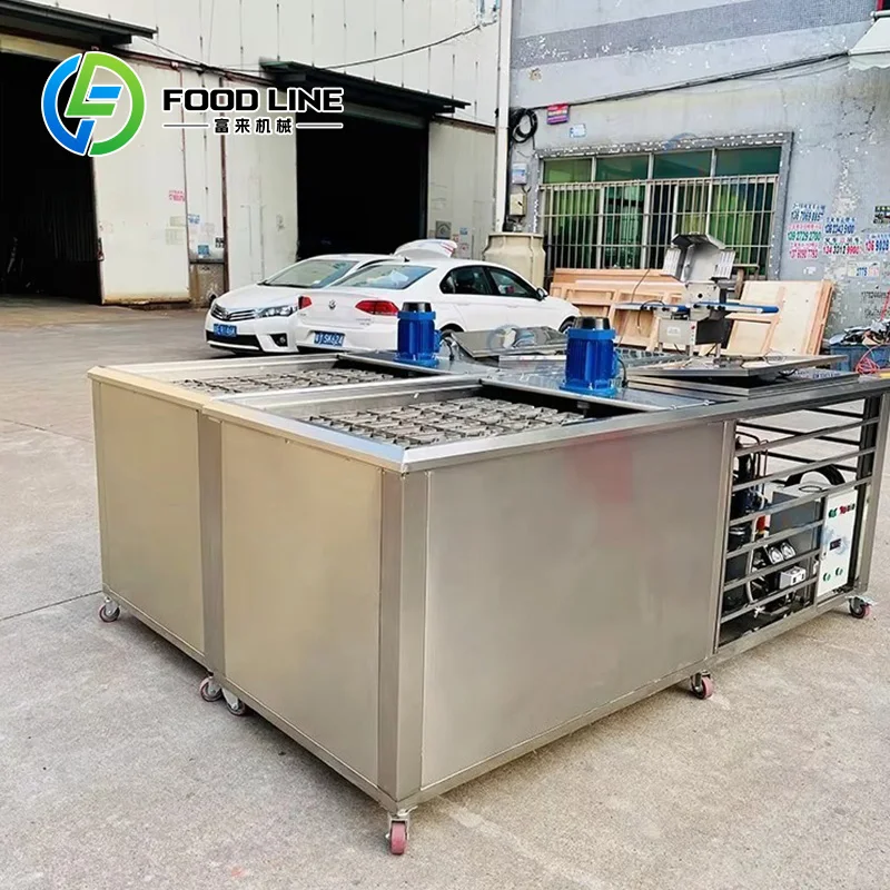 Customized Direct Cooling Industrial Ice Block Machine, 1 2 3 5 Ton Ice Brick Maker for Sale, Commercial High Efficiency