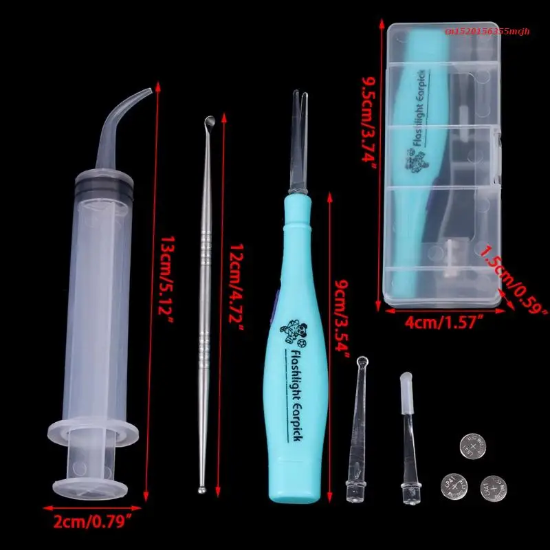 Tonsil Stone Remover Kit With LED Light Box + Irrigation Syringe + Premium Tool Drop Shipping