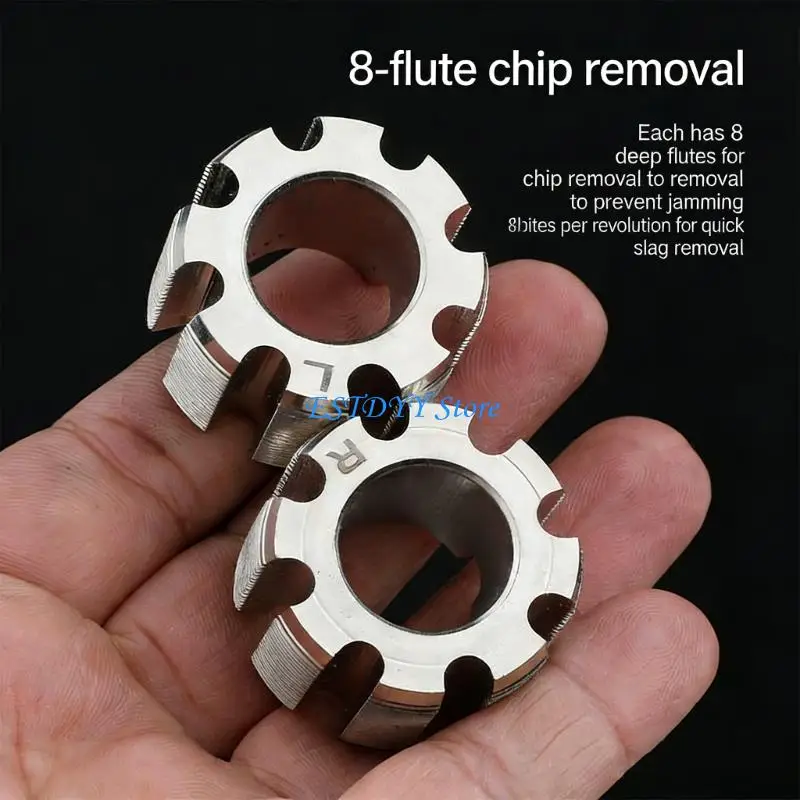 

G6DE Bicycles Bottom Bracket Thread Tool Bikes Bottom Bracket Tapping Tool Tap Thread Repair Chasing Tool Enduring