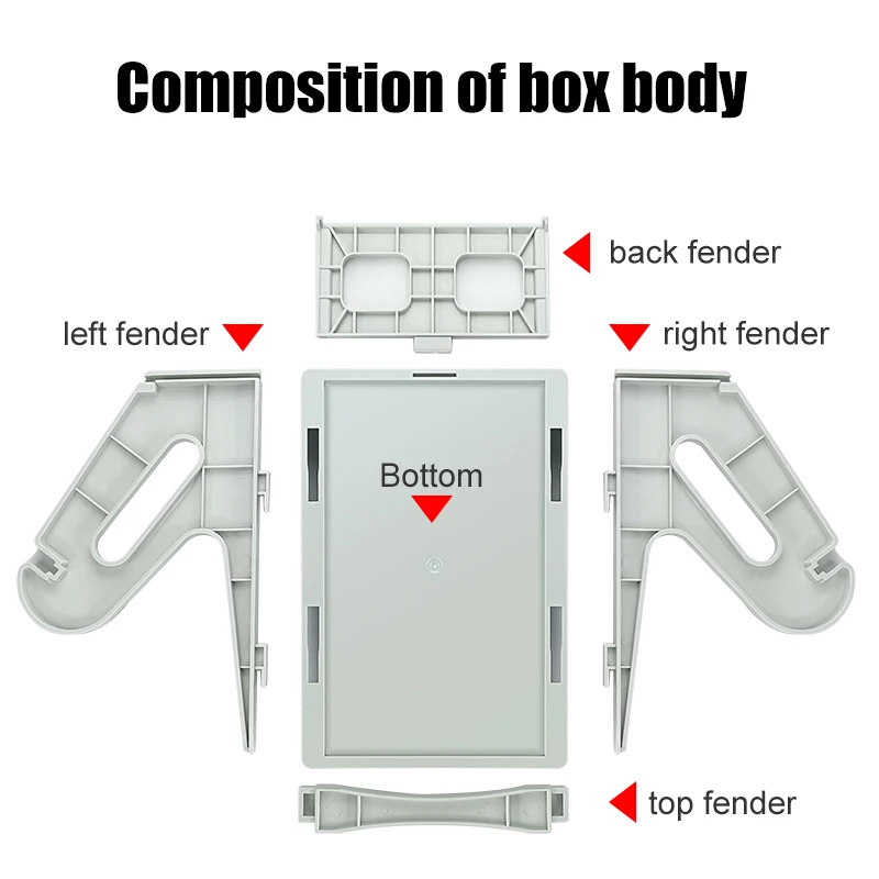 Label Holder for 4x6 Shipping Labels Printer Rolls and Fanfold Labels 2 in 1 Work for Desktop Themal Label Sticker