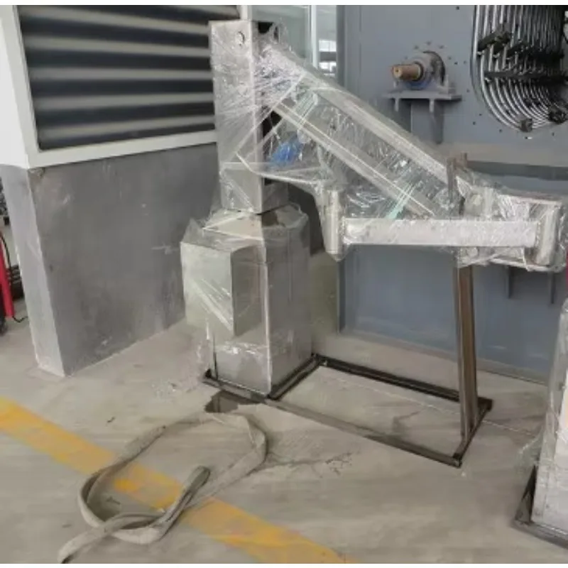 معدات الذبح المصنوعة من الفولاذ المقاوم للصدأ لذراع تحميل اللحوم للمسلخ #4