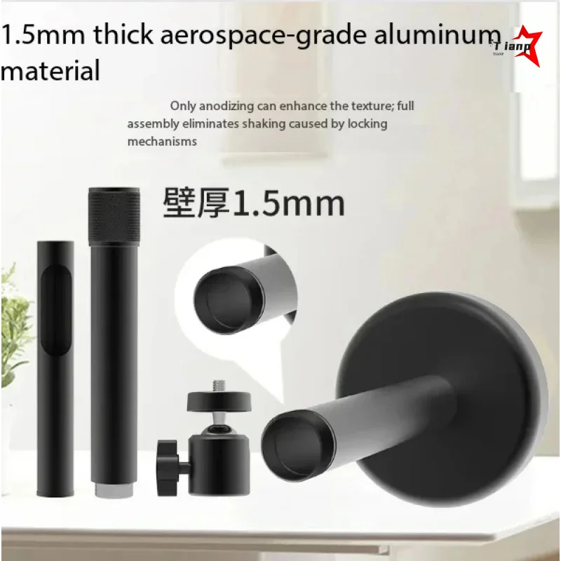 Adjustable Telescopic Aluminum Ceiling Mount For Home Theater Projector 5KG Max Load Support Bracket