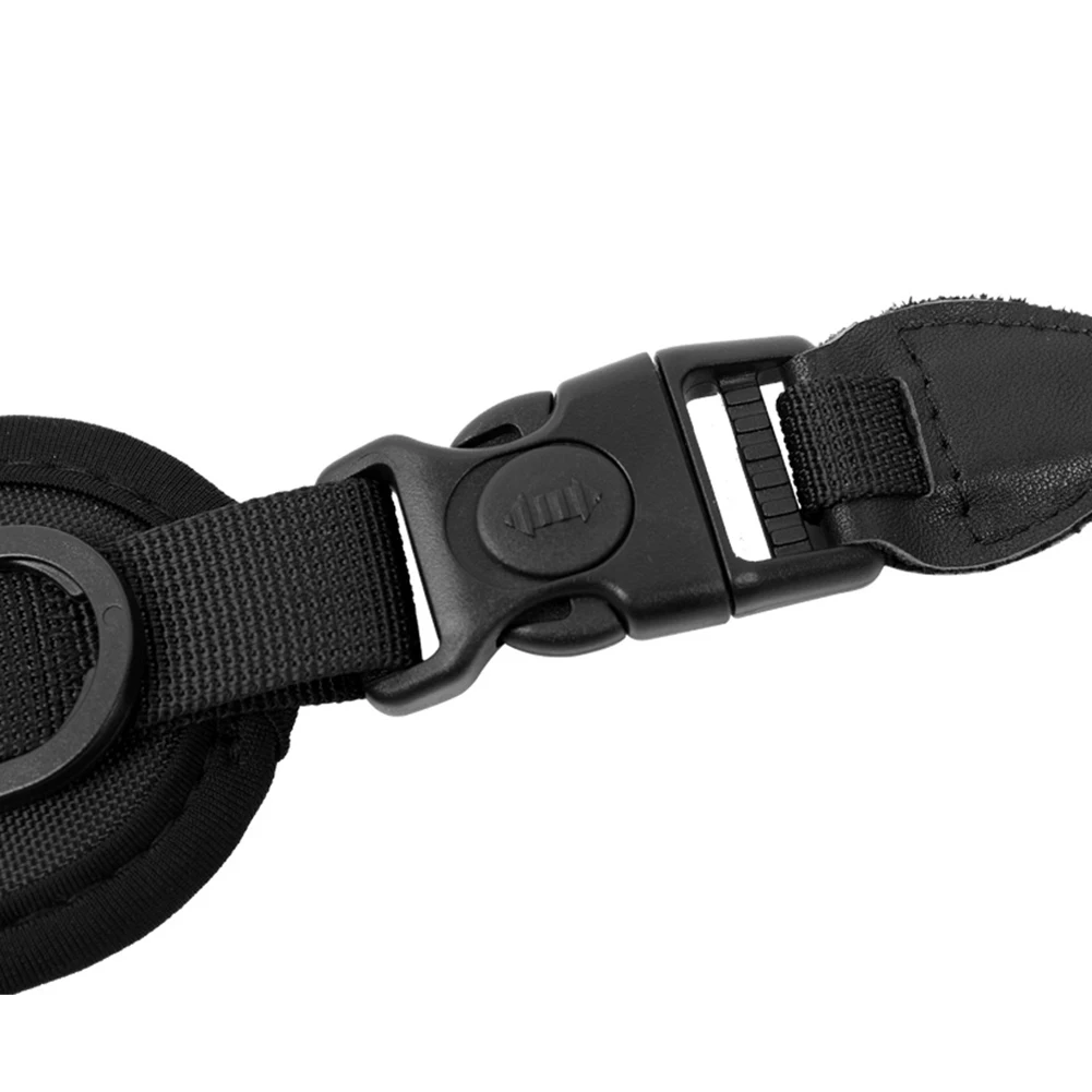 Tali Selempang Kamera dengan Tali Leher yang Dapat Disesuaikan dan Dilepas dengan Cepat, Sabuk Selempang dengan Bantalan Tebal untuk Kamera Canon Nikon Sony