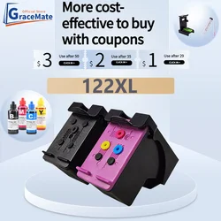 30$-3$ Discount GraceMate 122XL Ink Cartridge Compatible Hp122 HP 122 XL for HP Deskjet 1000 1050 1050A 1510 2000 2050 3000 3050