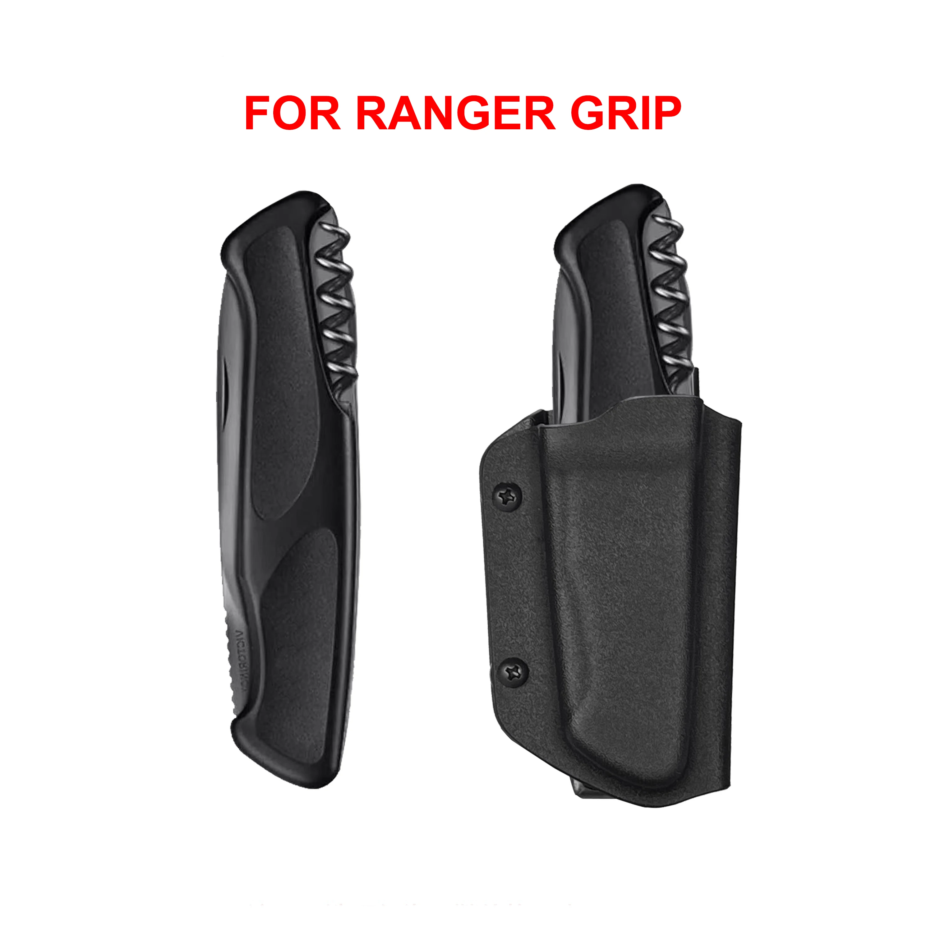 Custom Made Sheath Scabbard K-Sheath with Belt Clip Suitable for Victorinox Ranger Grip and  Sentinel Knife