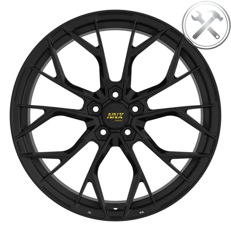 

Customised 6061-T6 Aviation Aluminum 16 17 18 19 20 21 22 23 24 Inch Factory Forged Wheel PCD5x112 5x114.3 5x120 Rims