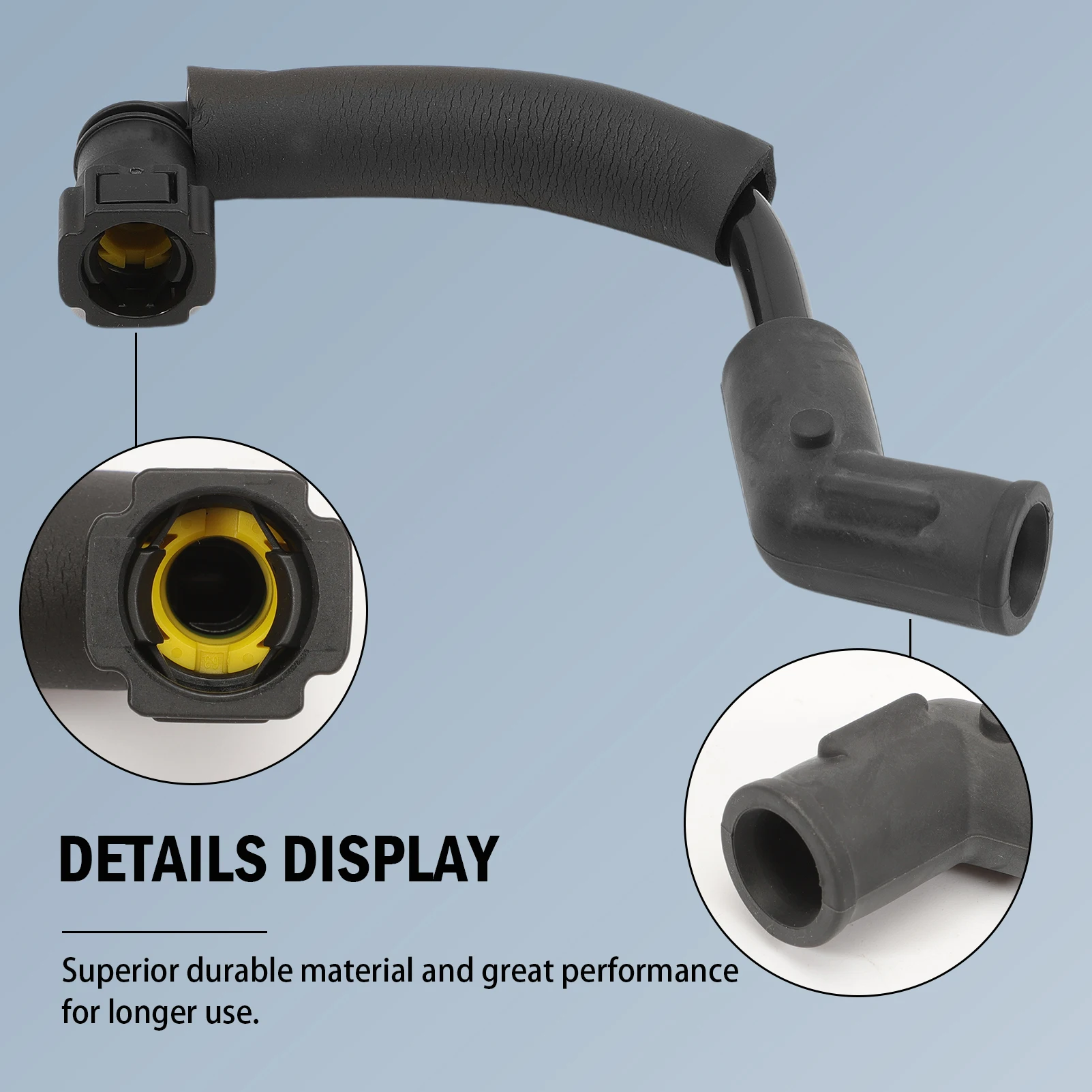 12630279 Tubo de ventilação positivo do cárter para GMC Acadia 2009-2011 Buick Enclave Saturn Outlook 2009-2010 12583384