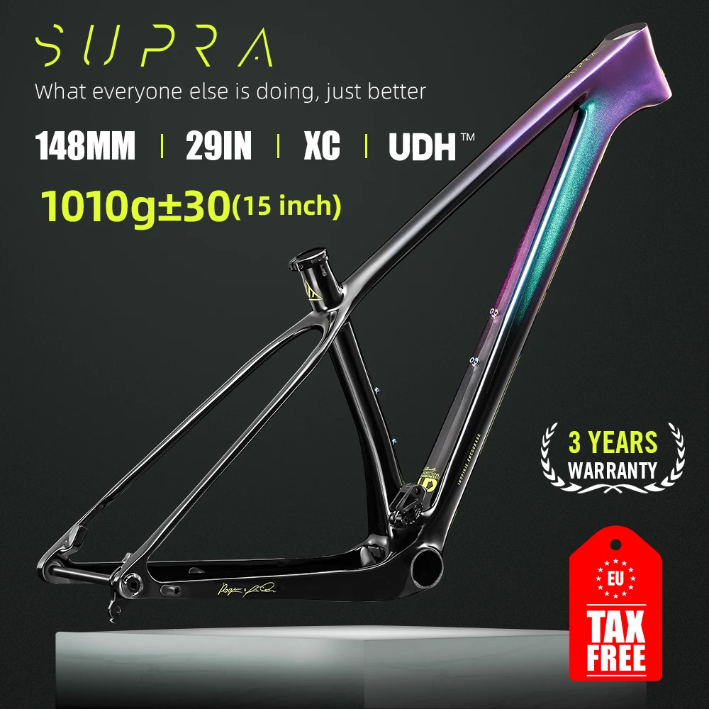 2024 lexon UDH Carbon Frame 29er Mountain Bike Carbon Frame 148*12mm  MTB Carbon Frames 1079g BOOST 15/17/19inch XDB DPD