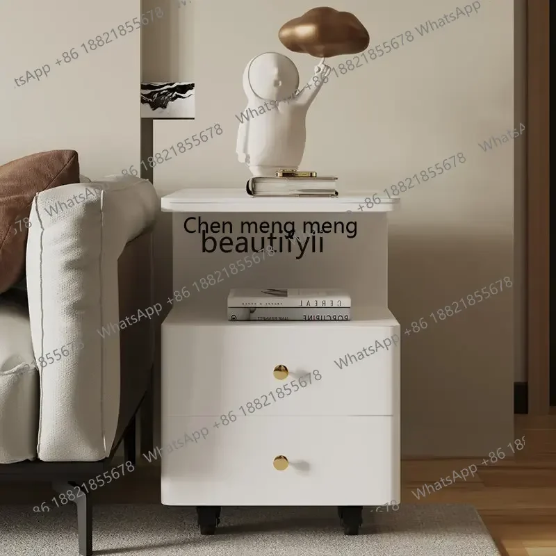 ss7486 الشمال أريكة طاولة جانبية عربة المحمول طاولة القهوة الصغيرة شقة صغيرة على شكل خاص الإبداعية قاعة الضيوف خزانة جانبية