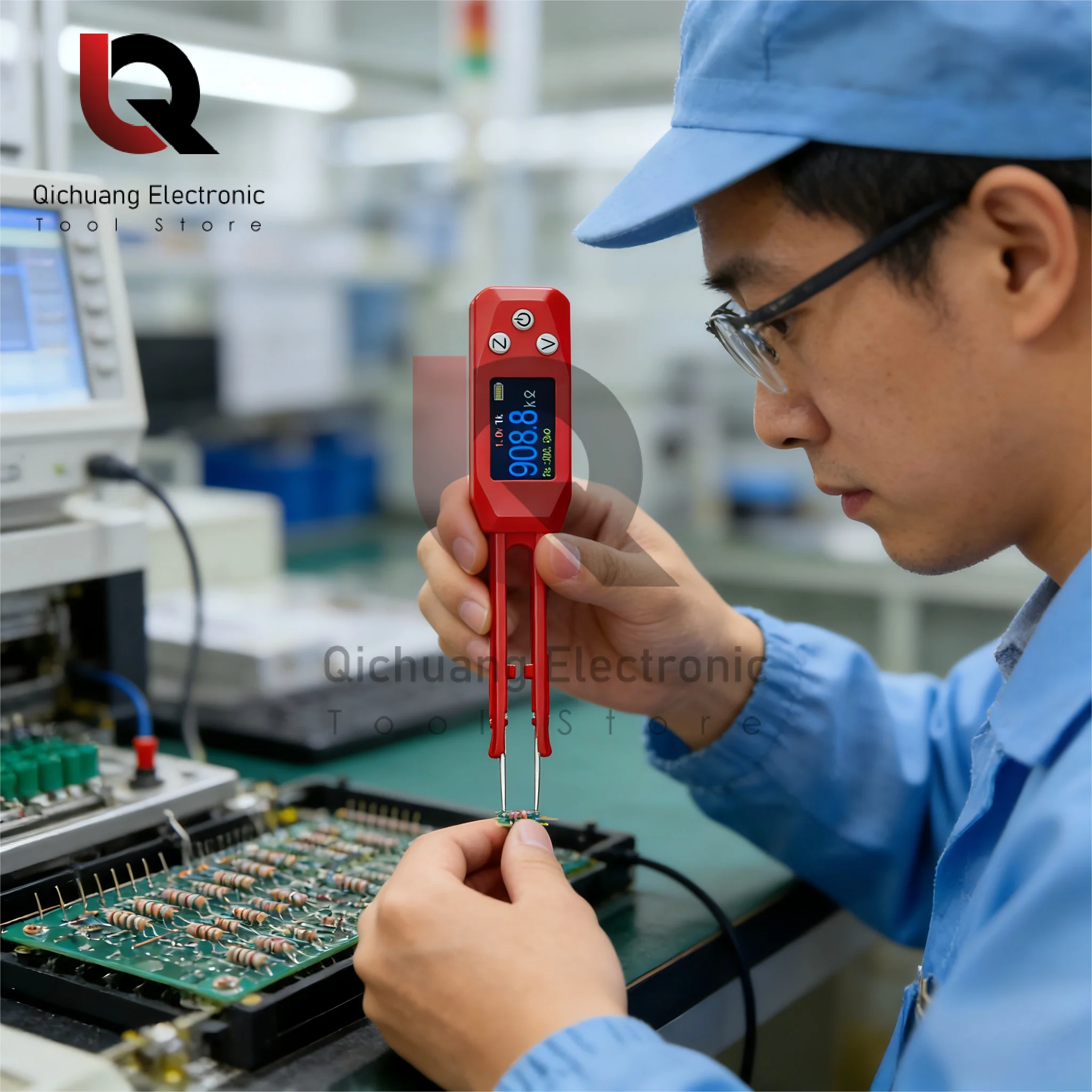 digital-lcr-bridge-tweezer-114-inch-hd-color-screen-auto-recognition-resistance-capacitance-inductance-frequency-auto-power-off