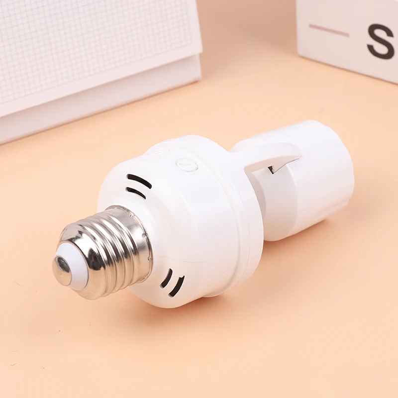 360 Degrees E27 Socket Converter With PIR Motion Sensor LED Lamp Base Intelligent Switch Light Bulb Lamp Holder AC100-240V