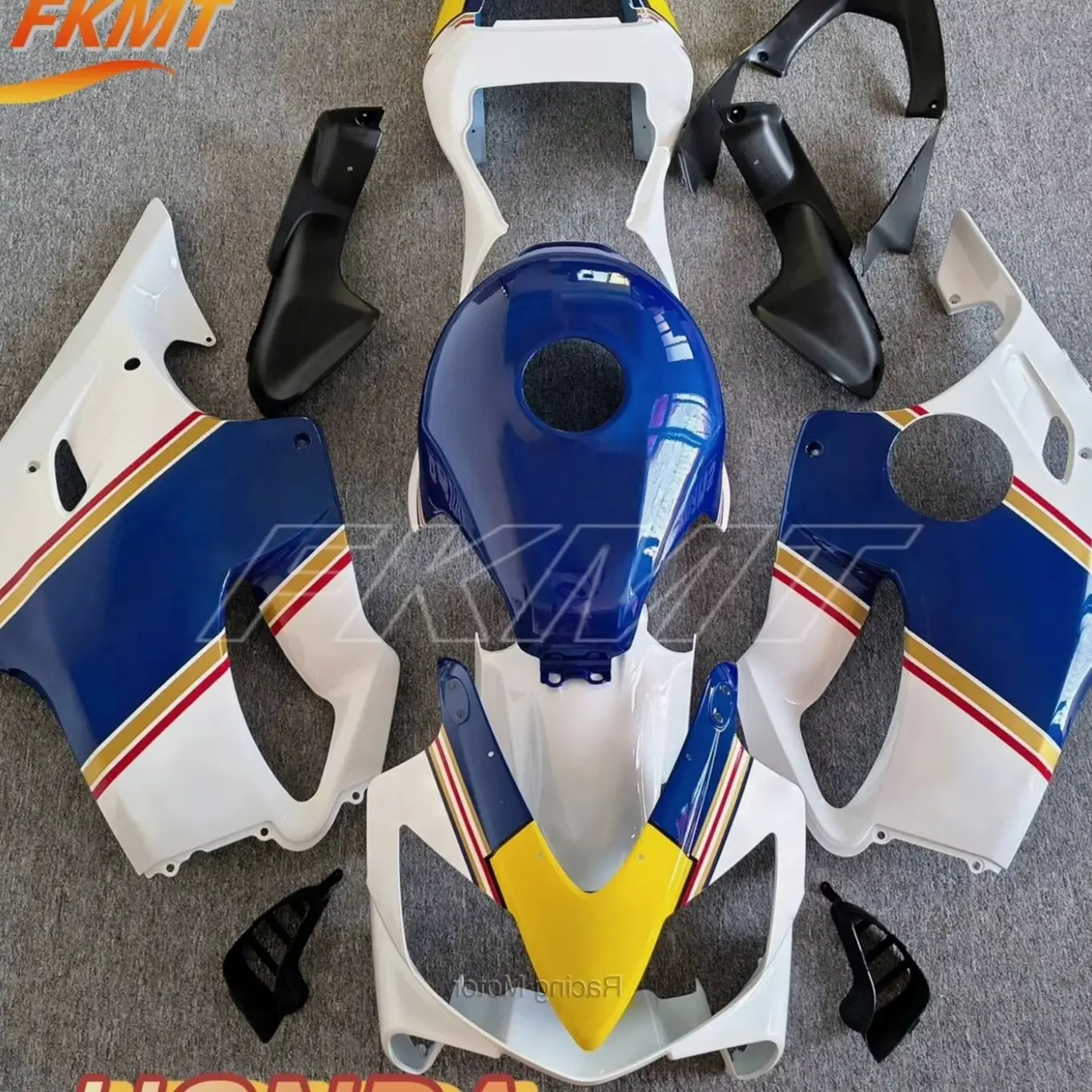 Customized Bodywork Fairing Set - ABS For Honda CBR600F4i Motorcycle Fairings CBR 600 F4i Fuel Tank Cover ABS Fairing Kit