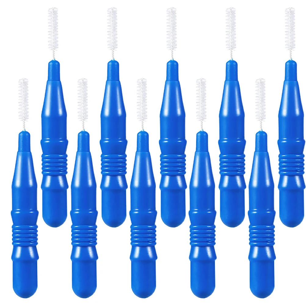 

50Pcs Dental Picks 2.5mm Slim Handle Interdental Cleaning Brush for Food Removal Between Teeth Lifetime Pack Oral