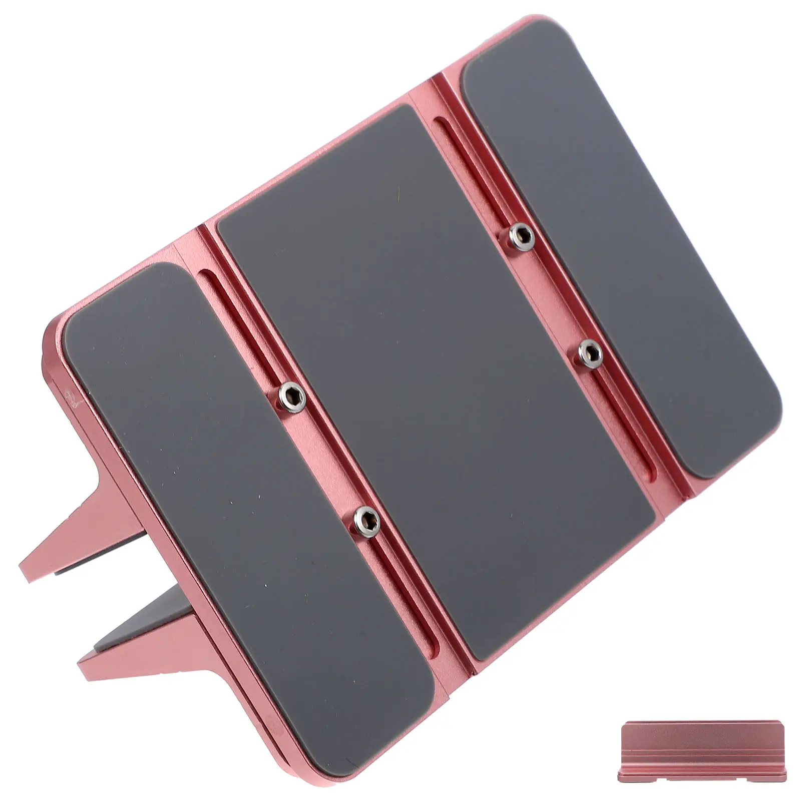

Laptop Vertical Holder Aluminum Alloy Adjustable Width 14-73Cm Desktop Stand Anti-Scratch Vertical Laptop Rack
