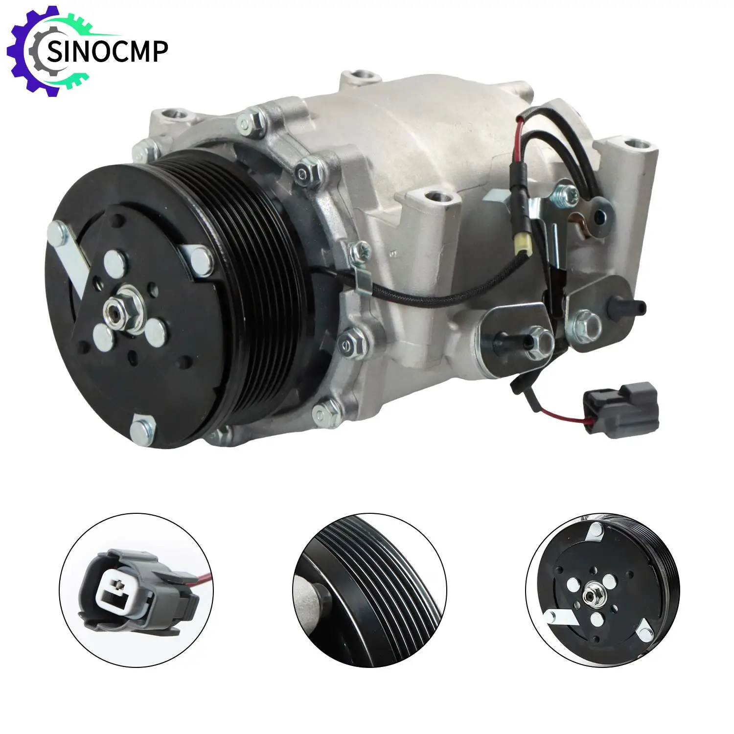 

A/C AC Compressor For 2002-2006 Honda CRV CR-V 2.4L CO10663AC 38810PNB006 38870PNB006 10345240 10349721 1010663 1110663 1210663
