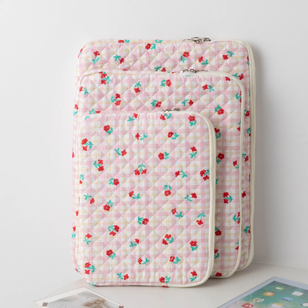 حقيبة كمبيوتر لوحي لجهاز IPad Pro 12 9 11 13 2024 حافظة IPad Air 11 13 5 4 3 10.9 10.2 بوصة 10th 9th 8th Generation Cover Pouch