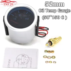 12V Car Auto Oil Temp Gauge 50~150Celsius 2