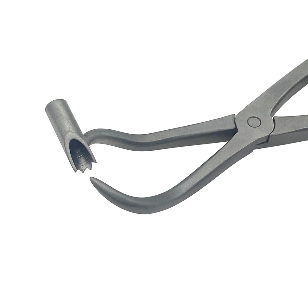 Stainless Steel bone Plate Holding Forceps Pointed with hole Self-locking Reduction Forceps Veterinary Orthopedics Instruments