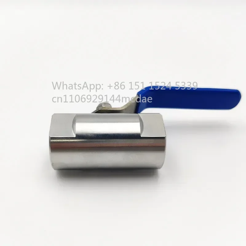 304/316 Stainless Steel Forged Ball Valve Two-piece Internal Thread Wire Port Straight-through Manual Valve Water Valve Switch
