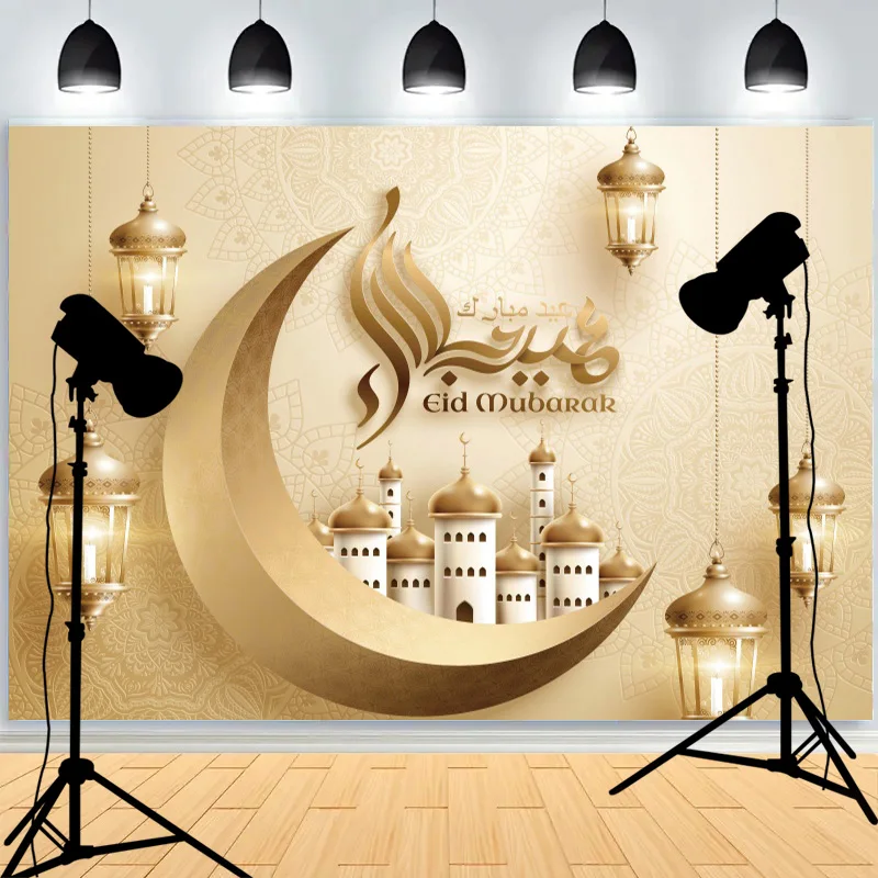 Geometric Patterns Arabesque Arched Door Dome Photography Background Lslamic Architecture Palace Photo Studio Backdrops SQ-03