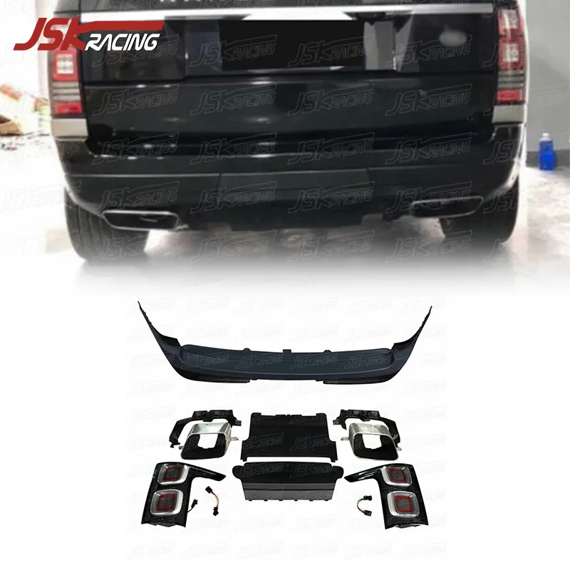 

Bumper Kit & Rear Lamp For 2013-2017 Land Range Vogue Upgrade Car Accessories Retrofit 2018 Style