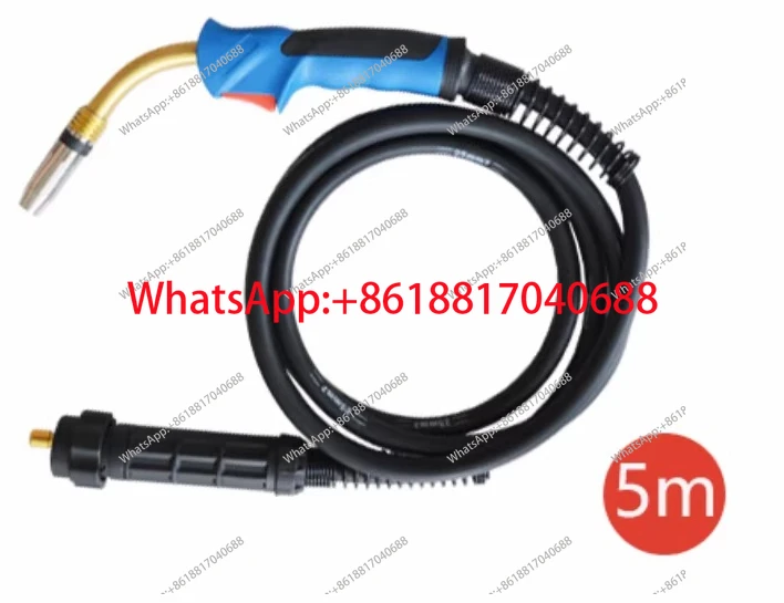 

MIG-15/15AK MIG-24/24KD сварочная горелка 3 метра/5 метра газовая сварка два экранированных сварочных горелок ручка провод