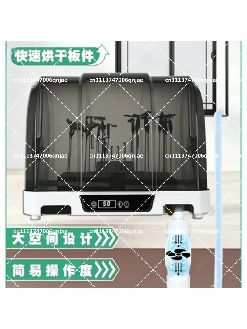 Paint Drying Oven for Model Figurine Painting, Small Spray Drying Machine Dust-Proof Display Cabinet