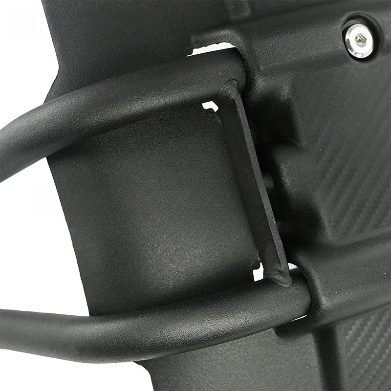 واقي الطين الخلفي العالمي للدراجات النارية، مناسب للدراجة الشارعية مثل سلسلة CB400، بديل طراز OE، أسود