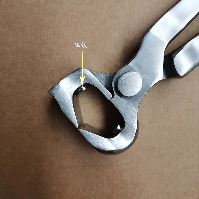 كماشة حافر 12 بوصة 16 بوصة زنبركية محملة مسبقًا أدوات فارير من الفولاذ الكروم الفاناديوم أدوات قادين حافر الحصان